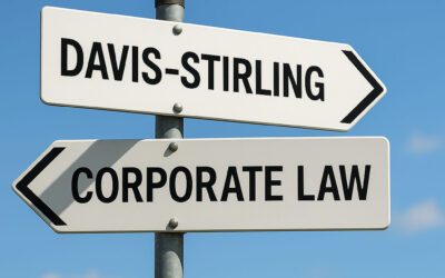 California HOAs and Corporate Law: How the Nonprofit Mutual Benefit Corporation Law Applies