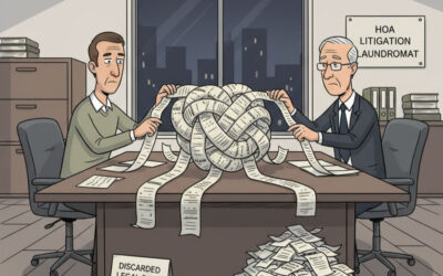 Settling a California HOA Lawsuit: What Happens After You File in Court