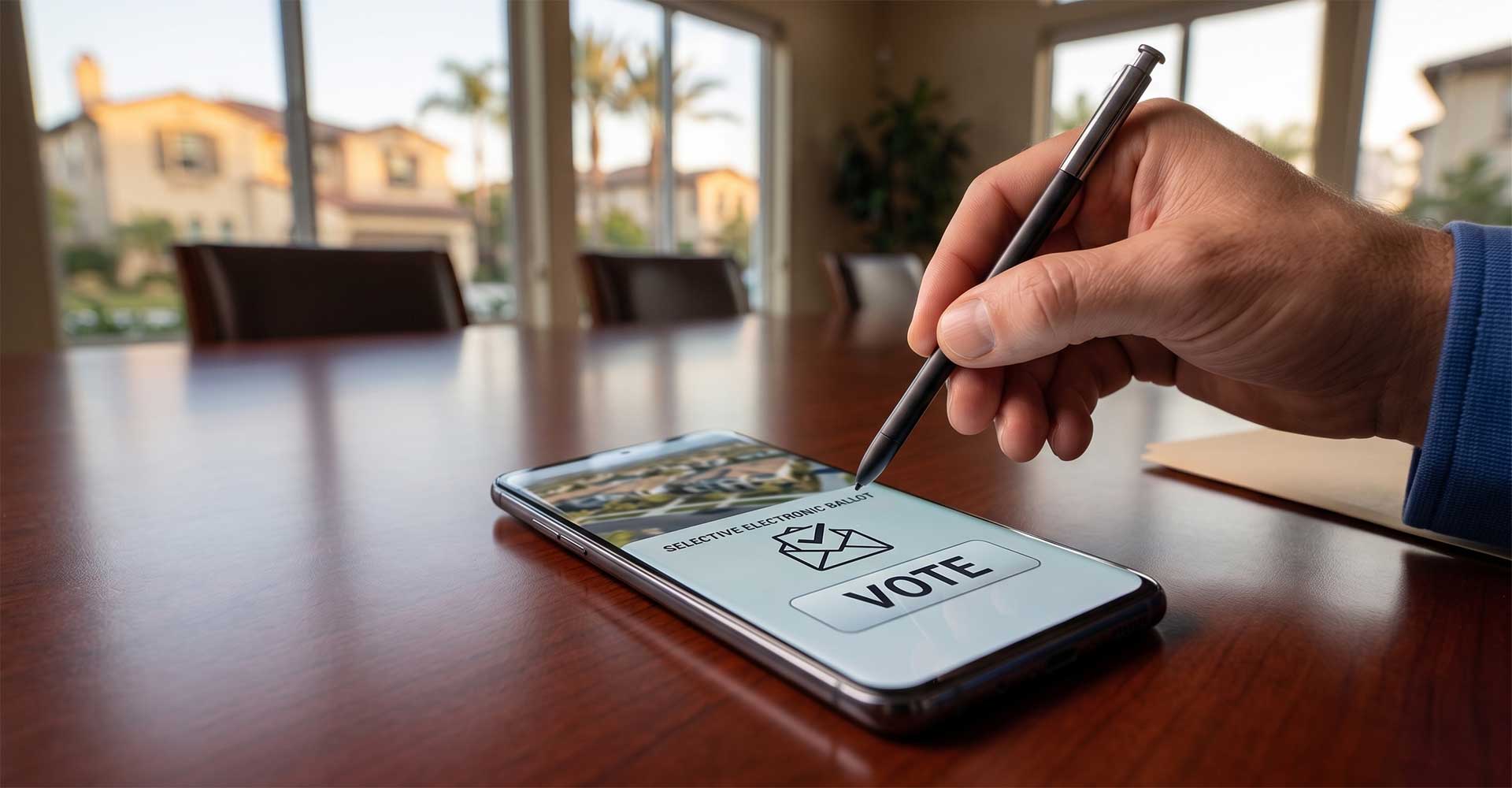 Can My California HOA Switch to Electronic Voting? | MBK CHAPMAN PC